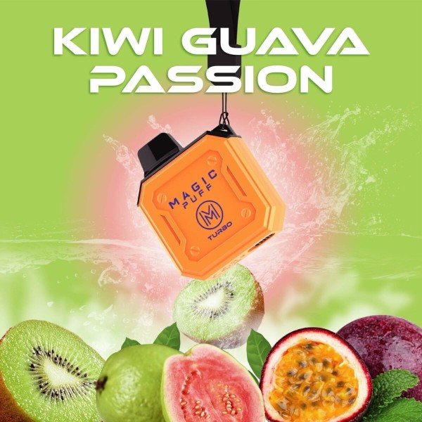 Magic Puff Turbo 800 - Kiwi Guava Passion
