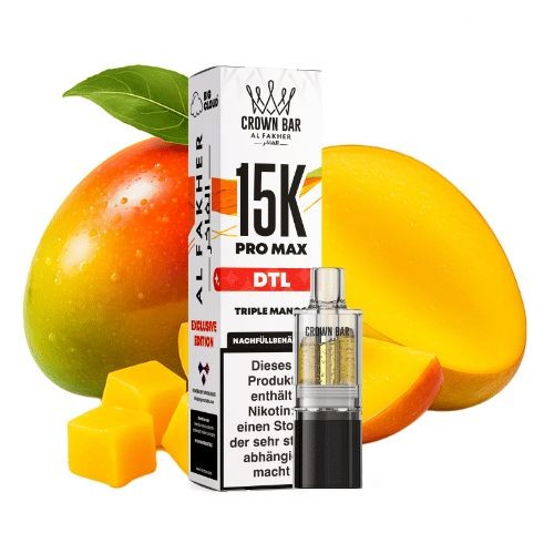 Al Fakher 15K Pro Max - Pod Triple Mango