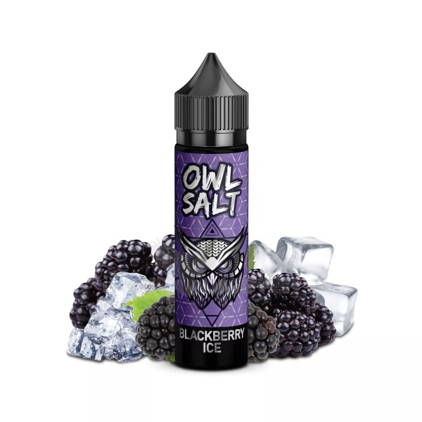 OWL Salt - Blackberry Ice 10ml Aroma Longfill