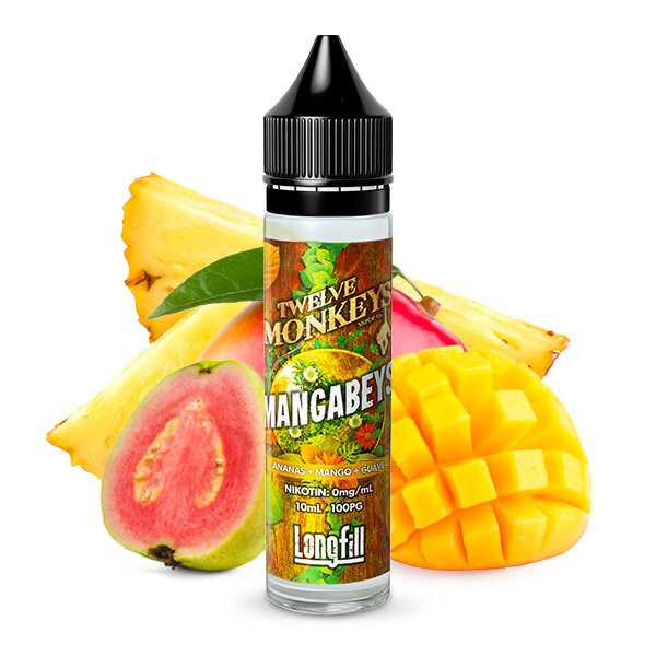 Twelve Monkeys - Mangabeys 10ml Aroma Longfil
