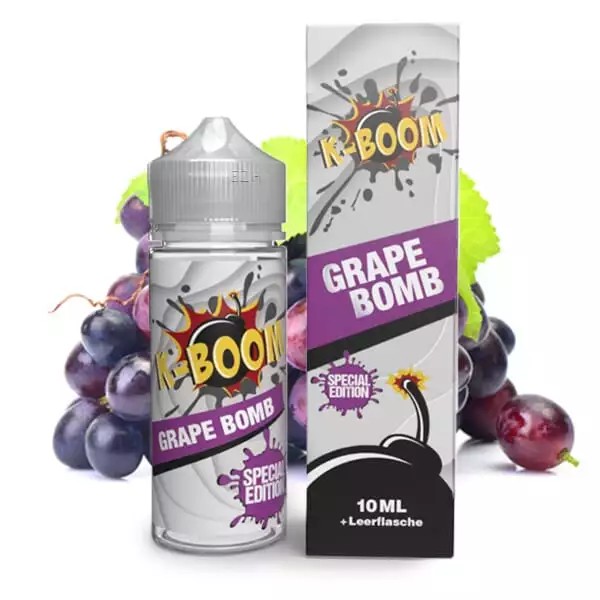 K - Boom - Grape Bomb 10ml Aroma Longfil