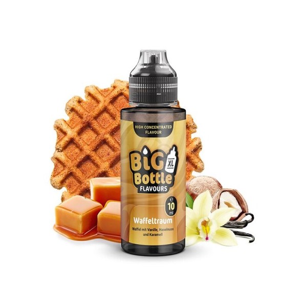 Big Bottle - Waffeltraum 10ml Aroma Longfil