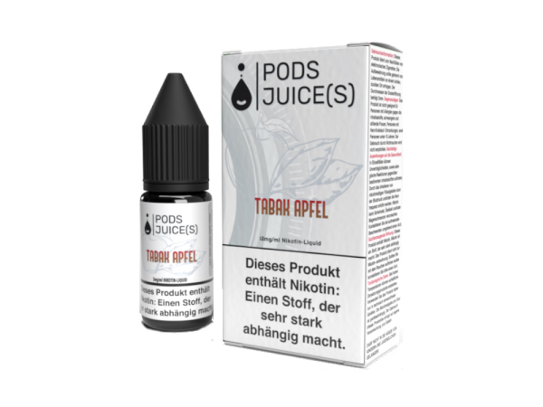 Pods Juice(s) - Tabak Apfel E-Zigaretten Liquid