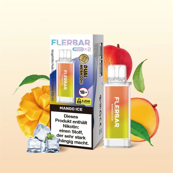 Flerbar Pod - Mango Ice