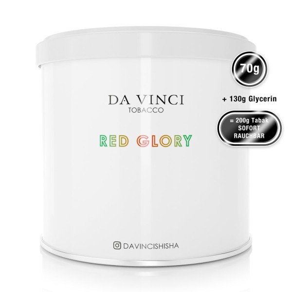 Da Vinci Tobacco 70g - Red Glory