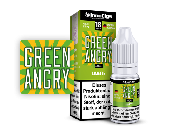 Green Angry Limetten Aroma - Liquid für E-Zigaretten