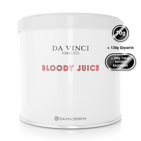 Da Vinci Tobacco 70g - Bloody Juice