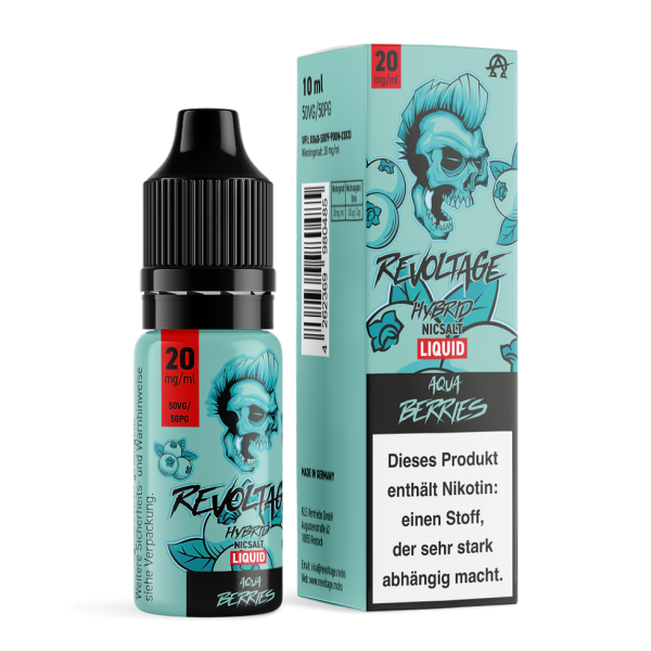Revoltage - Aqua Berries 10ml Nikotinsalz Liquid