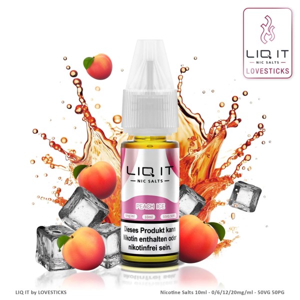 Lovesticks Liq It - Peach Ice