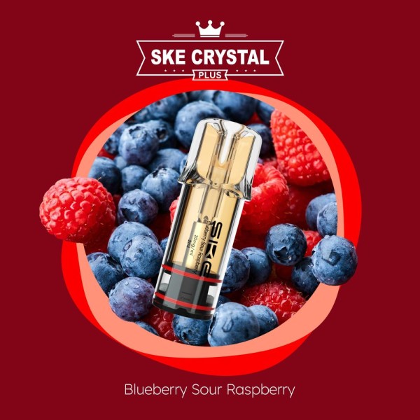 SKE Crystal Plus Pod - Blueberry Sour Raspberry