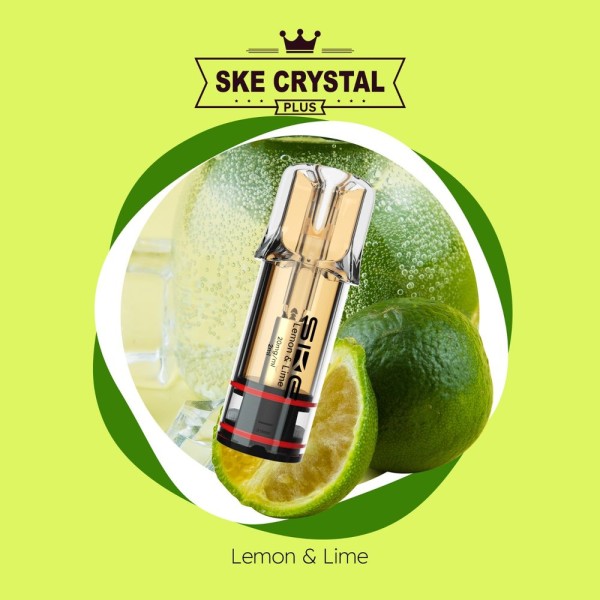 SKE Crystal Plus Pod - Lemon & Lime