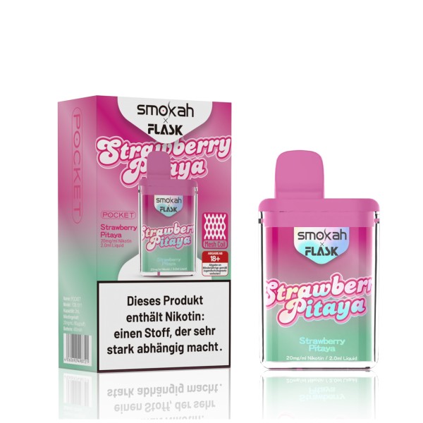 Smokah Flask - Strawberry Pitaya