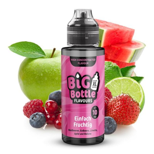 Big Bottle - Einfach Fruchtig 10ml Aroma Longfil
