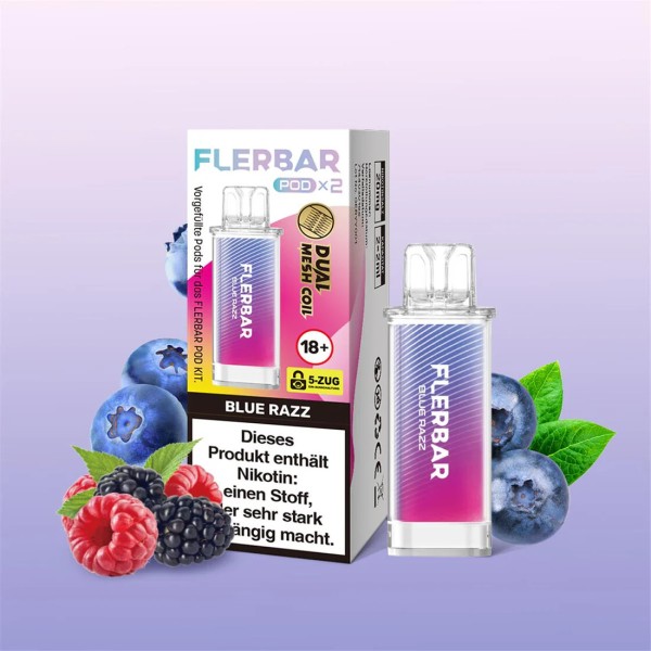 Flerbar Pod - Blue Razz