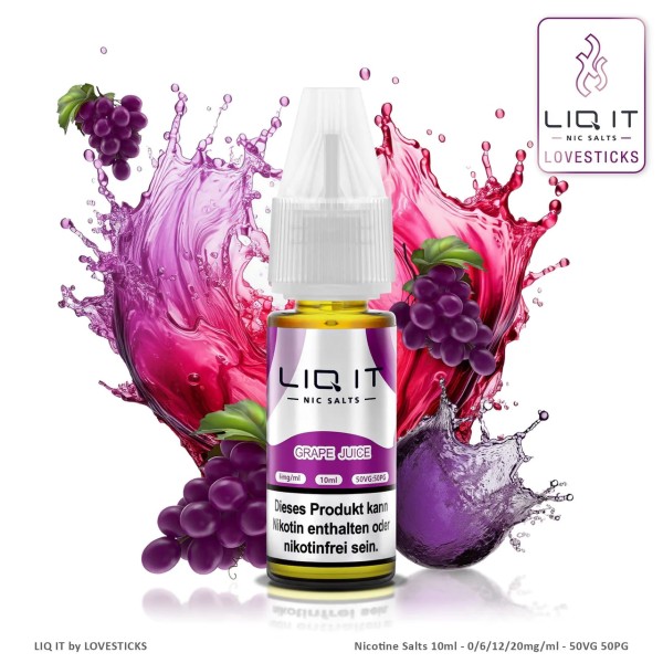 Lovesticks Liq It - Grape Juice