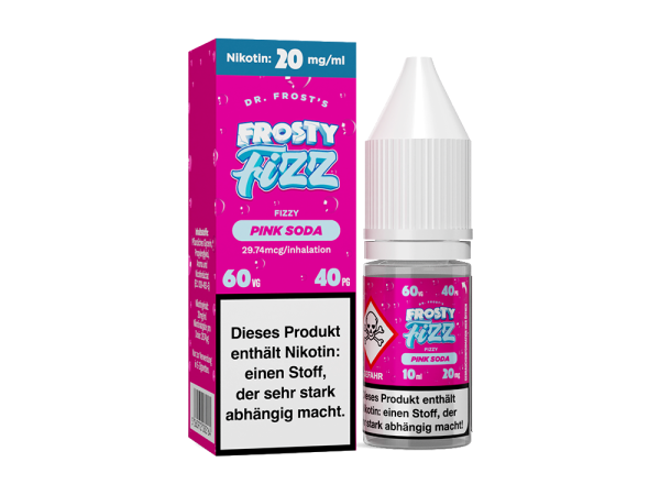 Dr. Frost - Frosty Fizz - Pink Soda - Nikotinsalz Liquid 20mg/ml
