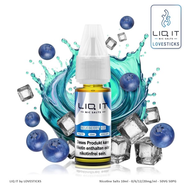 Lovesticks Liq It - Blueberry Ice