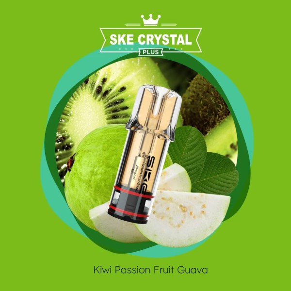 SKE Crystal Plus Pod - Kiwi Passion Fruit Guava