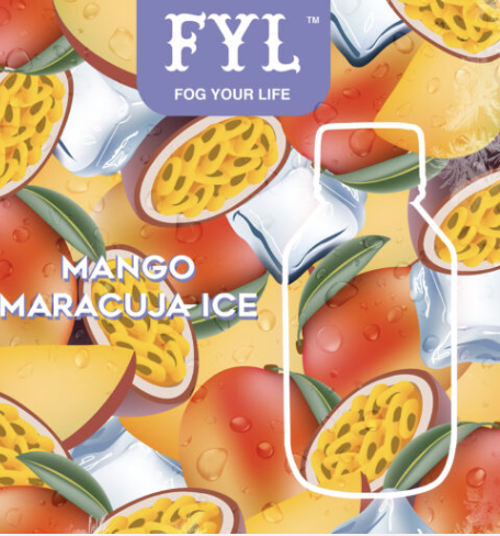 FYL - Mango Maracuja 130g + Base Tabak 70g