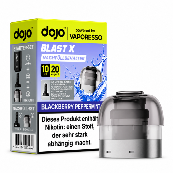 Vaporesso - Dojo Blast X Blackberry Peppermint