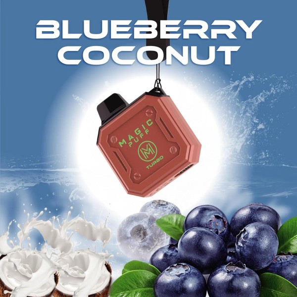 Magic Puff Turbo 800 - Blueberry Coconut