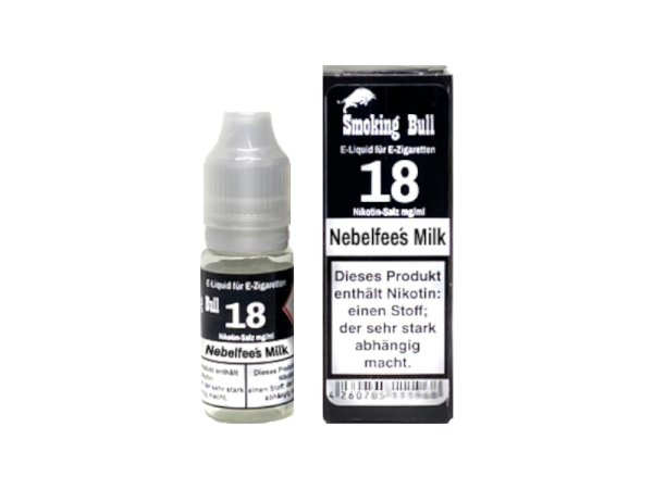 Smoking Bull - Nebelfee´s Milk - Nikotinsalz Liquid 18 mg/ml