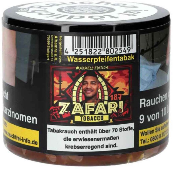 187 Tobacco 25g - Zafari
