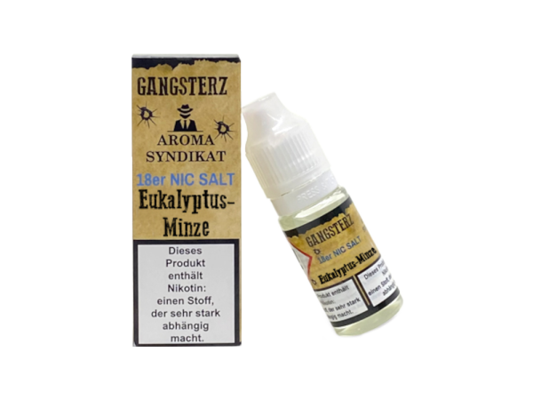 Gangsterz - Eukalyptus-Minze - Nikotinsalz Liquid 18 mg/ml