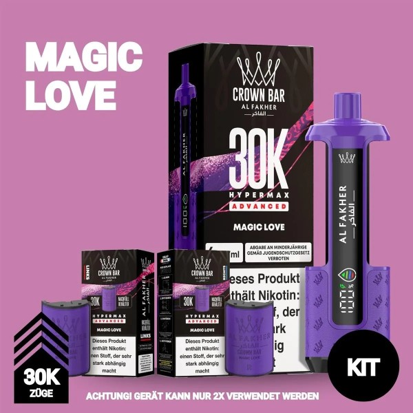 Al Fakher Hypermax 30k - Magic Love