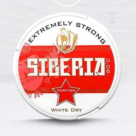 Siberia Kautabak 16mg Dose - White Dry