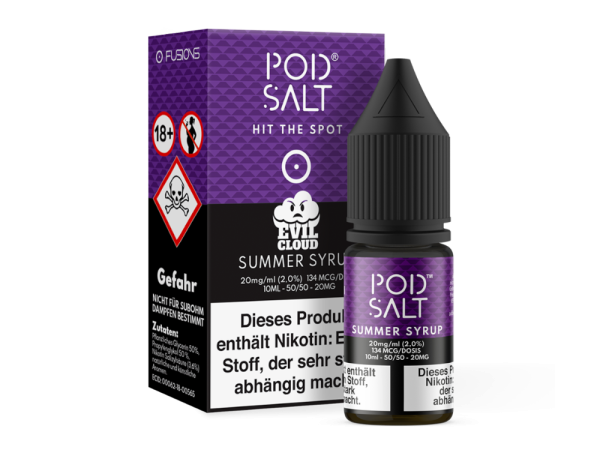 Pod Salt Fusion - Summer Syrup - Nikotinsalz Liquid