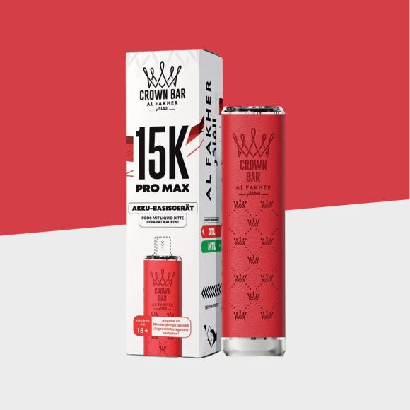 Al Fakher 15K Pro Max - Akku Rot