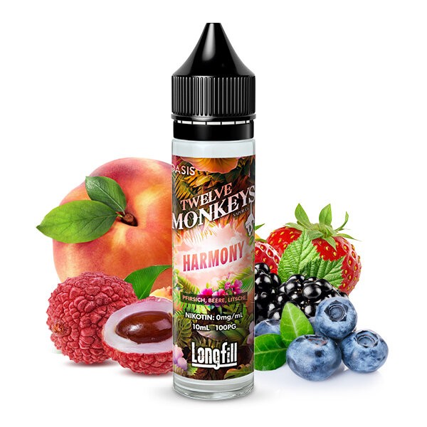 Twelve Monkeys - Harmony 10ml Aroma Longfil