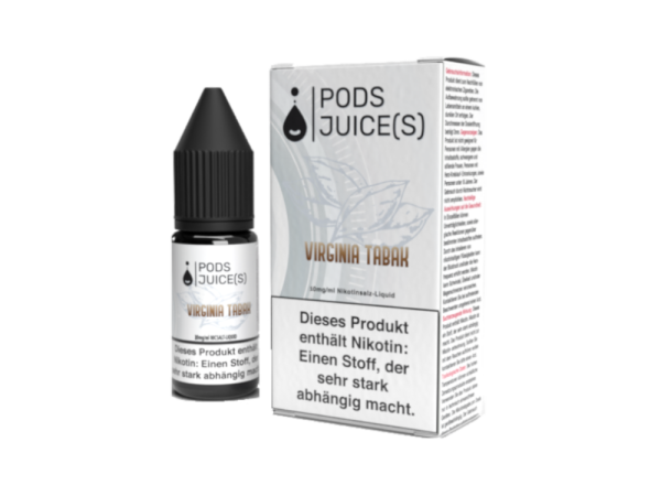 Pods Juice(s) - Virginia Tabak - Nikotinsalz Liquid