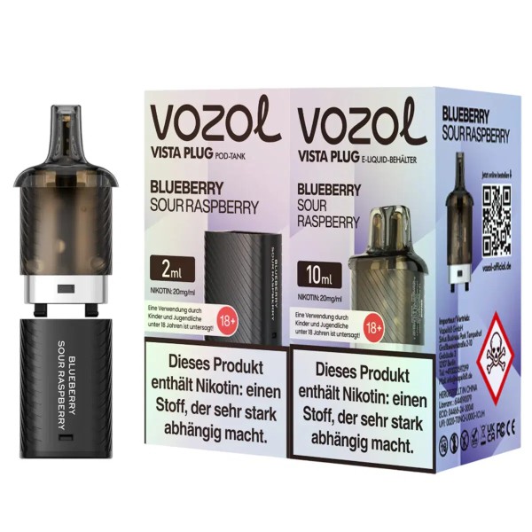 Vozol Vista 15k - Pod Blueberry Sour Raspberry