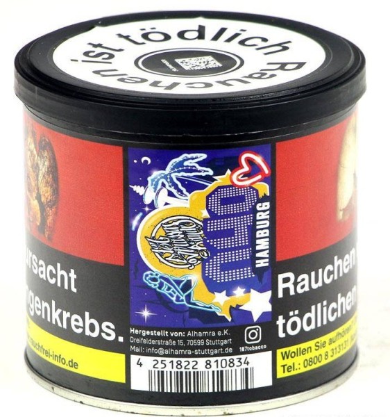 187 Tobacco 200g - 040 Hamburg