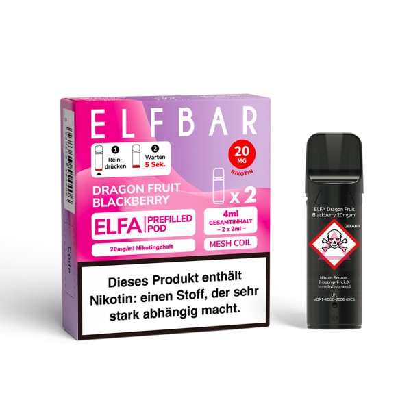 Elf Bar - Elfa Dragon Fruit Blackberry