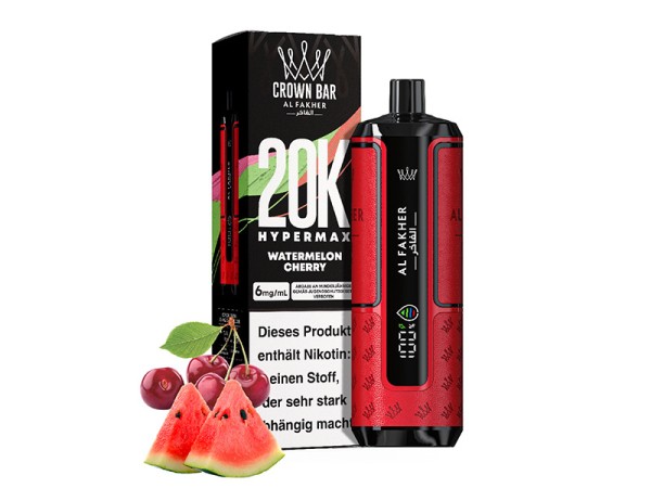 Al Fakher Hypermax 20k - Watermelon Cherry
