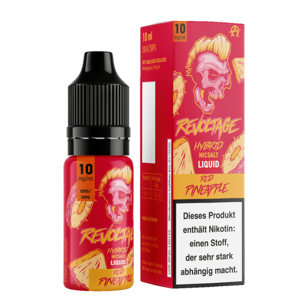 Revoltage - Red Pineapple 10ml Nikotinsalz Liquid