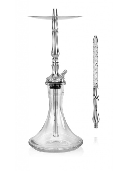 Ocean Hookah Fusion AIR – Steel – Clear
