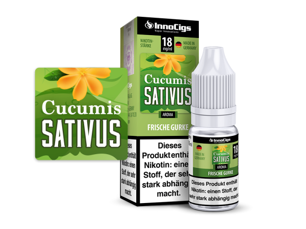 Cucumis sativus Gurke Aroma - Liquid für E-Zigaretten