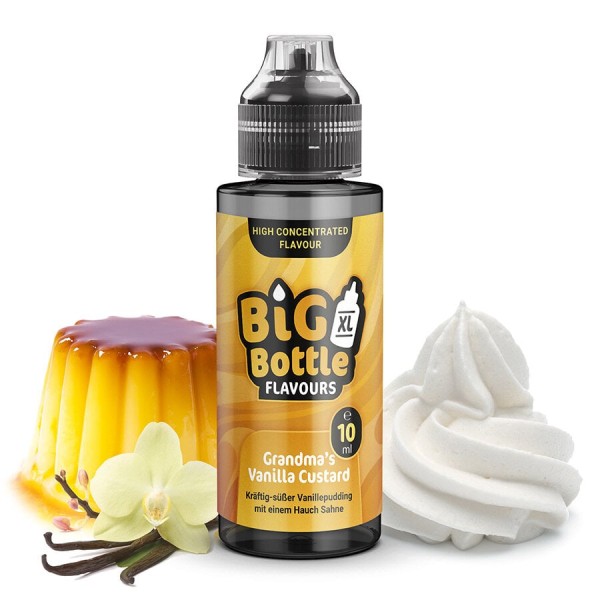Big Bottle - Grandma´s Vanilla Custard 10ml Aroma Longfil