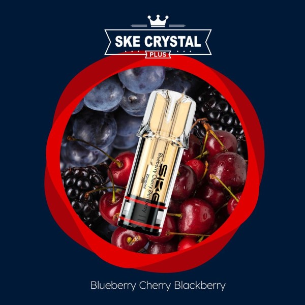 SKE Crystal Plus Pod - Blueberry Cherry Blackberry