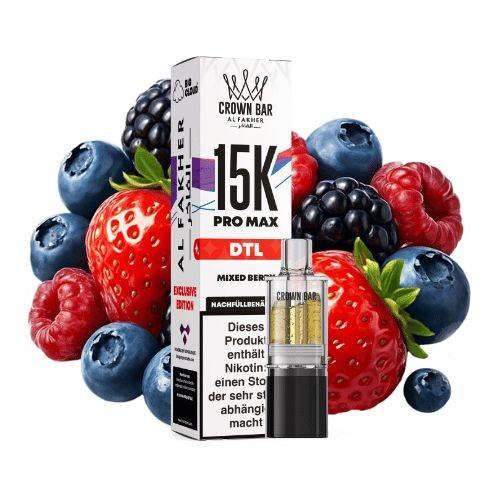 Al Fakher 15K Pro Max - Pod Mixed Berry