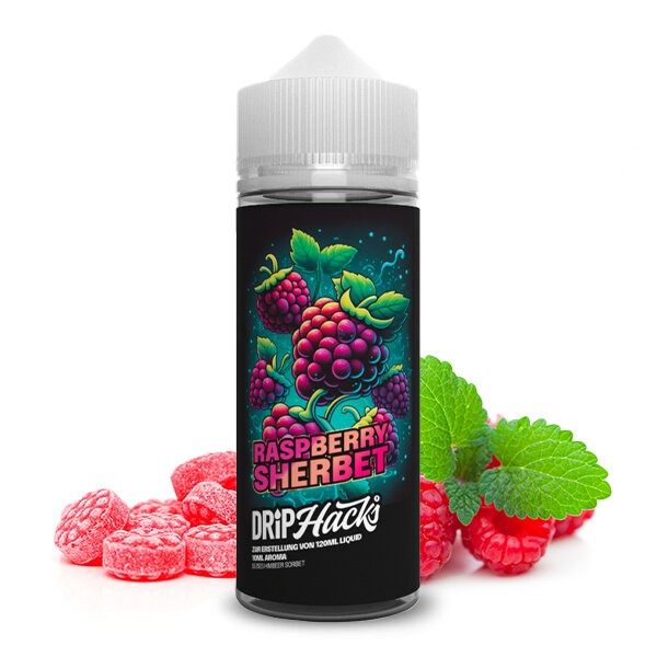 Drip Hacks - Raspberry Sherbet 10ml Aroma Longfil