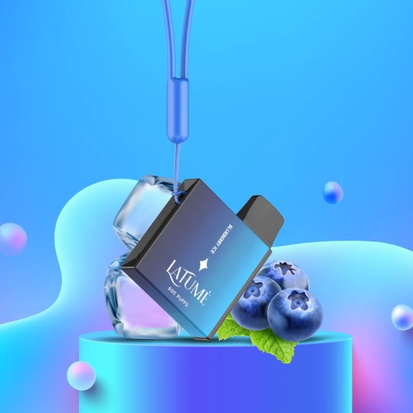 LA FUME Cuatro – Blueberry Ice