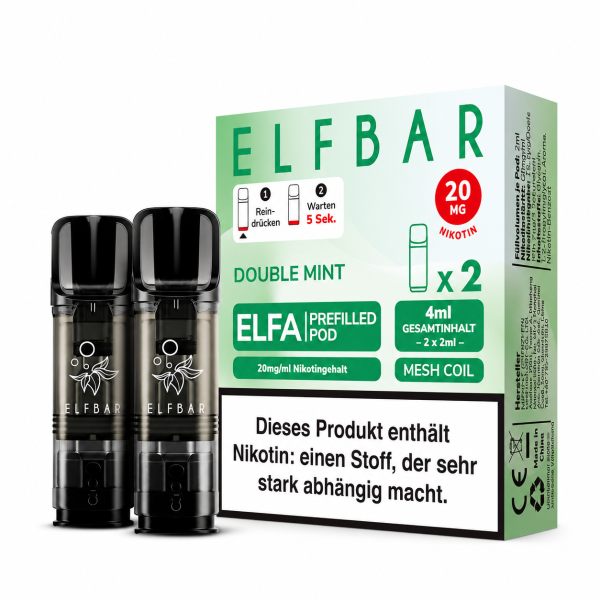 Elf Bar - Elfa Double Mint Pods