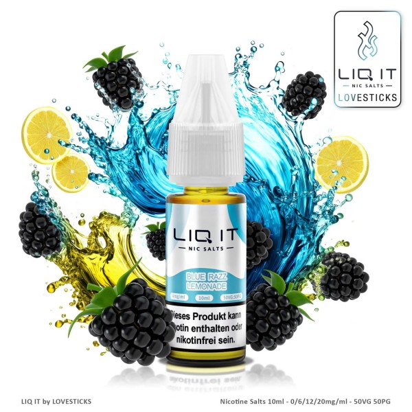 Lovesticks Liq It - Blue Razz Lemonade