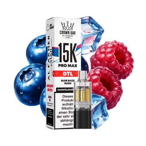 Al Fakher 15K Pro Max - Pod Blue Razz Rush