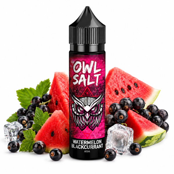 OWL Salt - Watermelon Blackcurrant 10ml Aroma Longfill